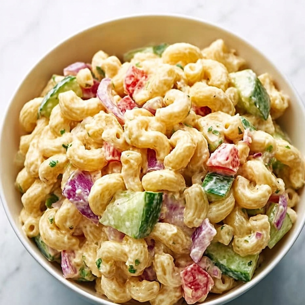 Classic Macaroni Salad Recipe - Recipe Image