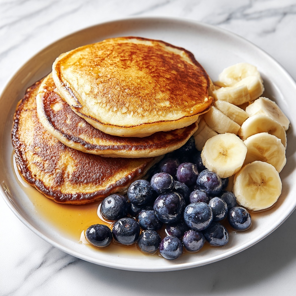 Flourless Banana & Protein Powder Pancakes Recipe - Recipe Image
