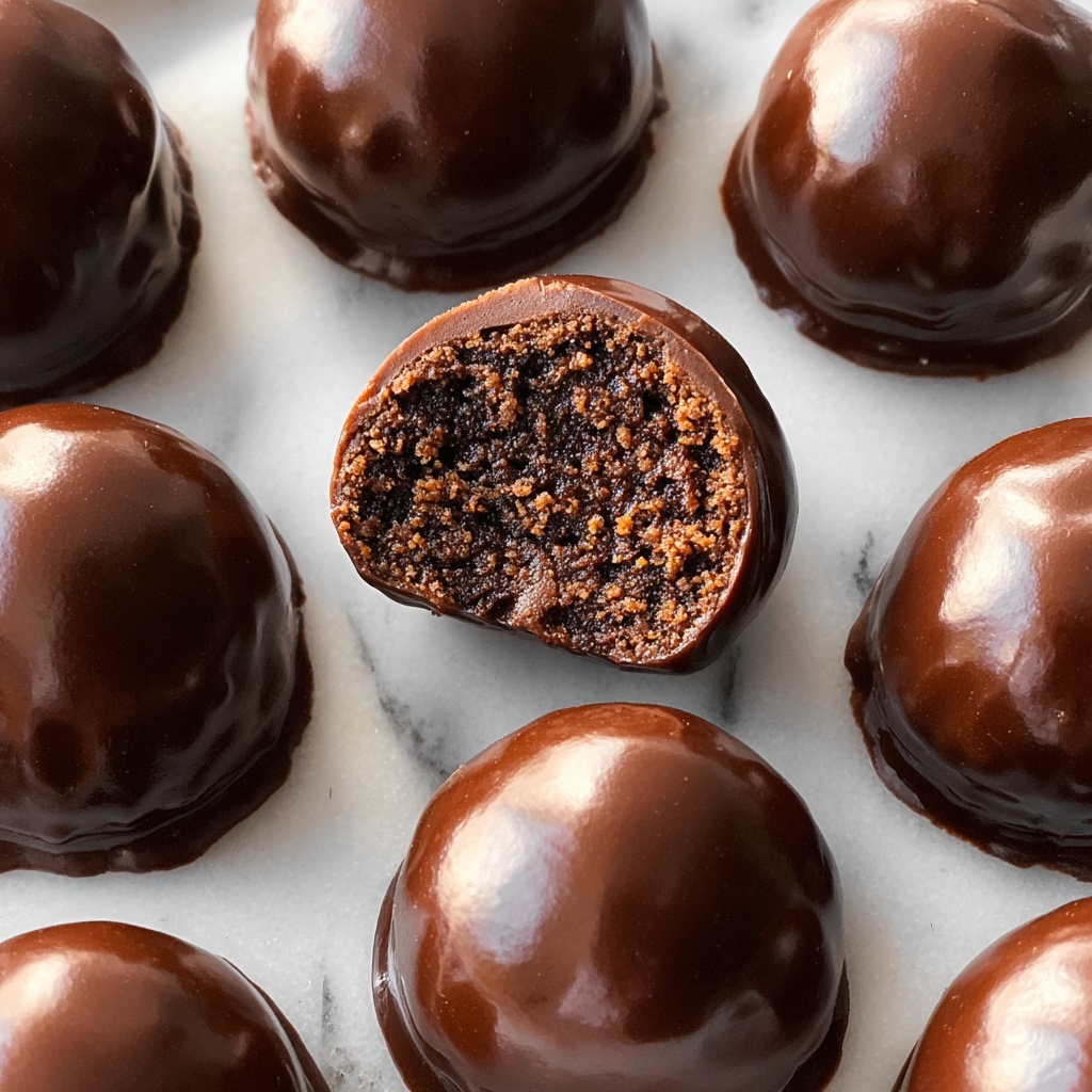 Decadent Chocolate Snack Balls Recipe - Recipe Image