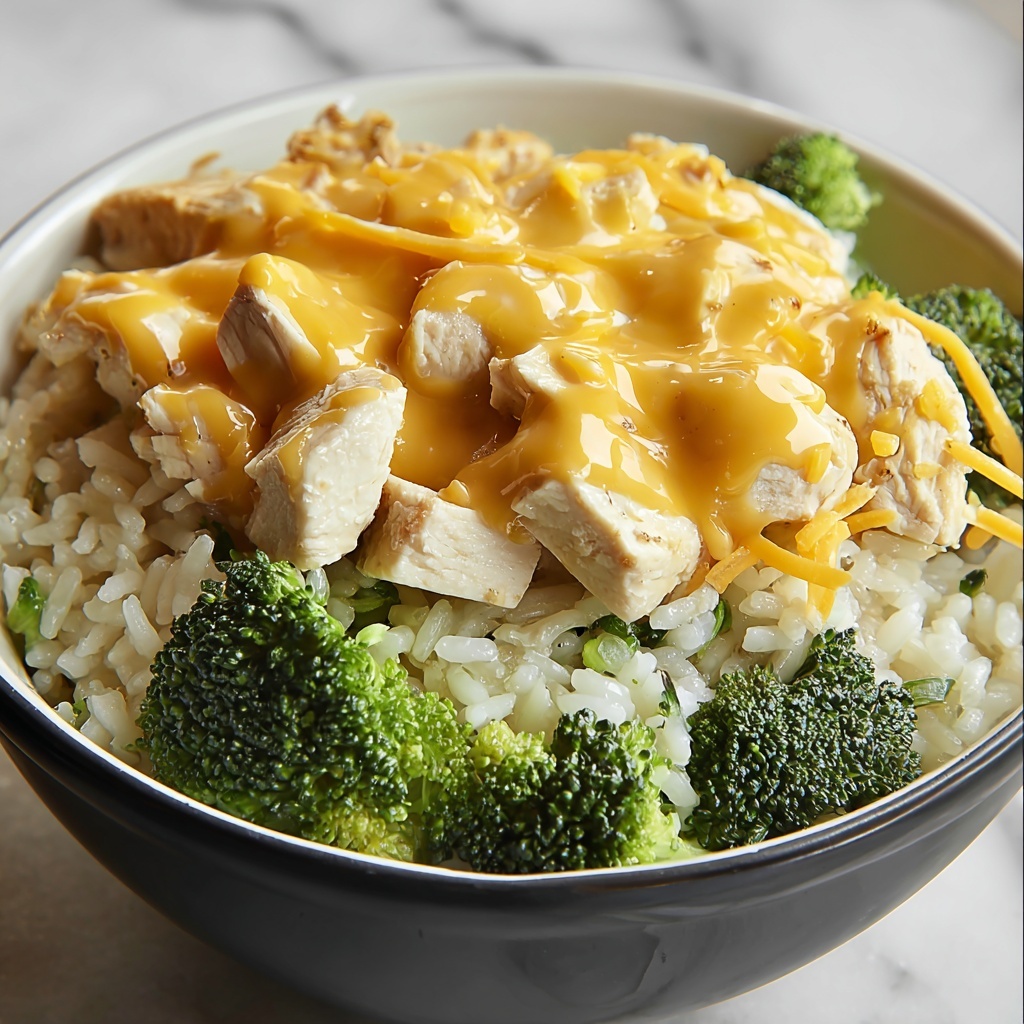 Crockpot Cheesy Chicken Broccoli Rice Recipe - Recipe Image