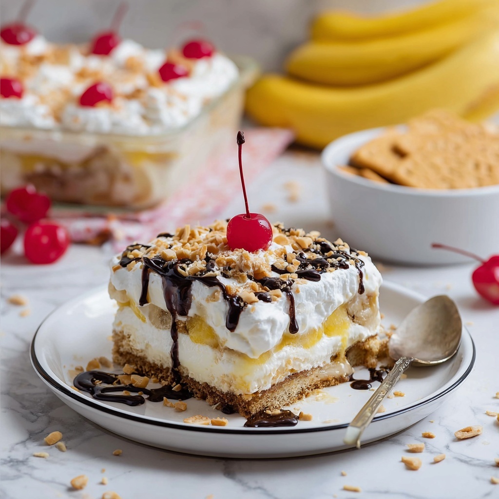 Banana Split Cake Recipe - Recipe Image