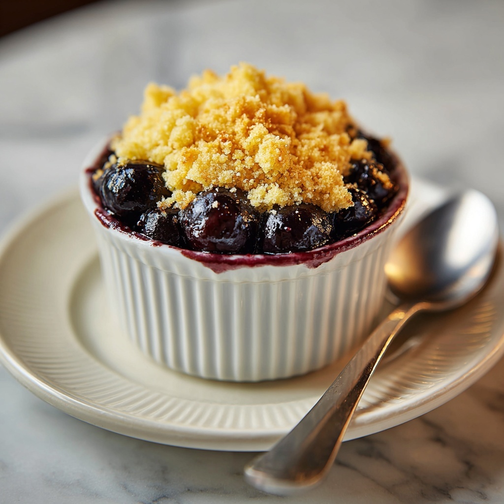 Blueberry Dump Cake Recipe - Recipe Image