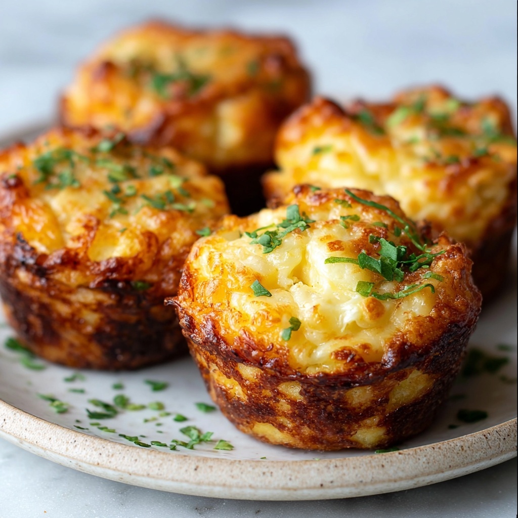 Easy Mashed Potato Muffins Recipe - Recipe Image