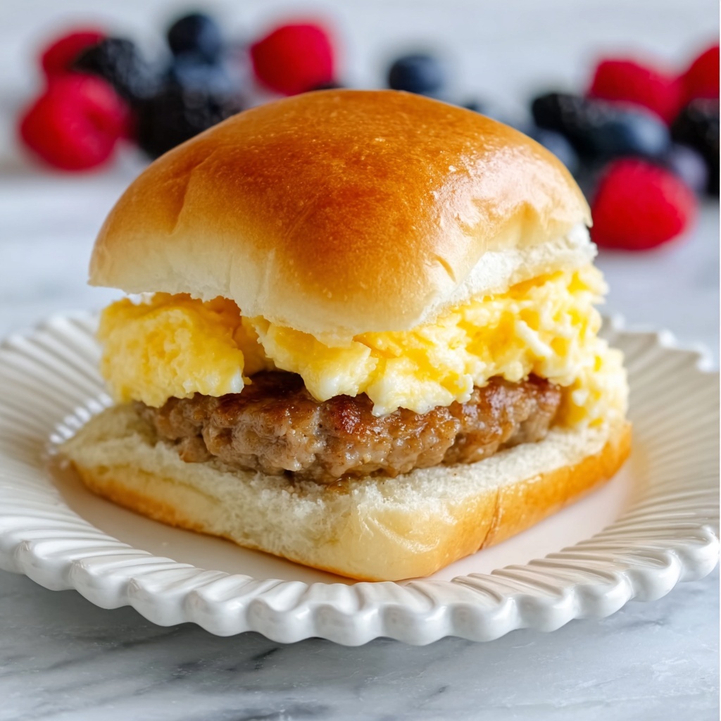Breakfast Sliders Recipe - Recipe Image