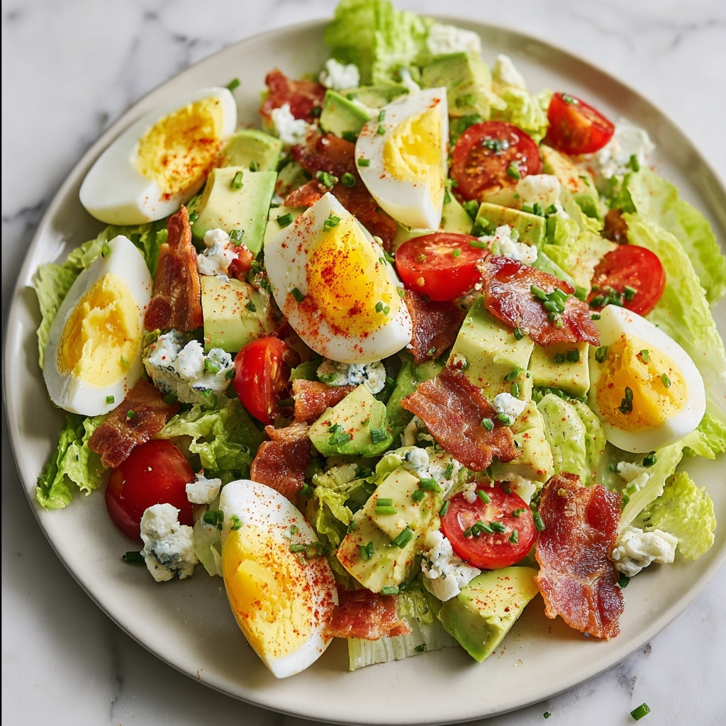 Keto Cobb Egg Salad Recipe - Recipe Image