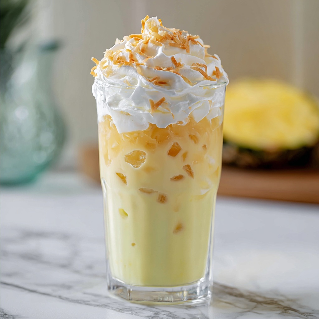 Refreshing Homemade Pineapple Italian Soda Recipe - Recipe Image