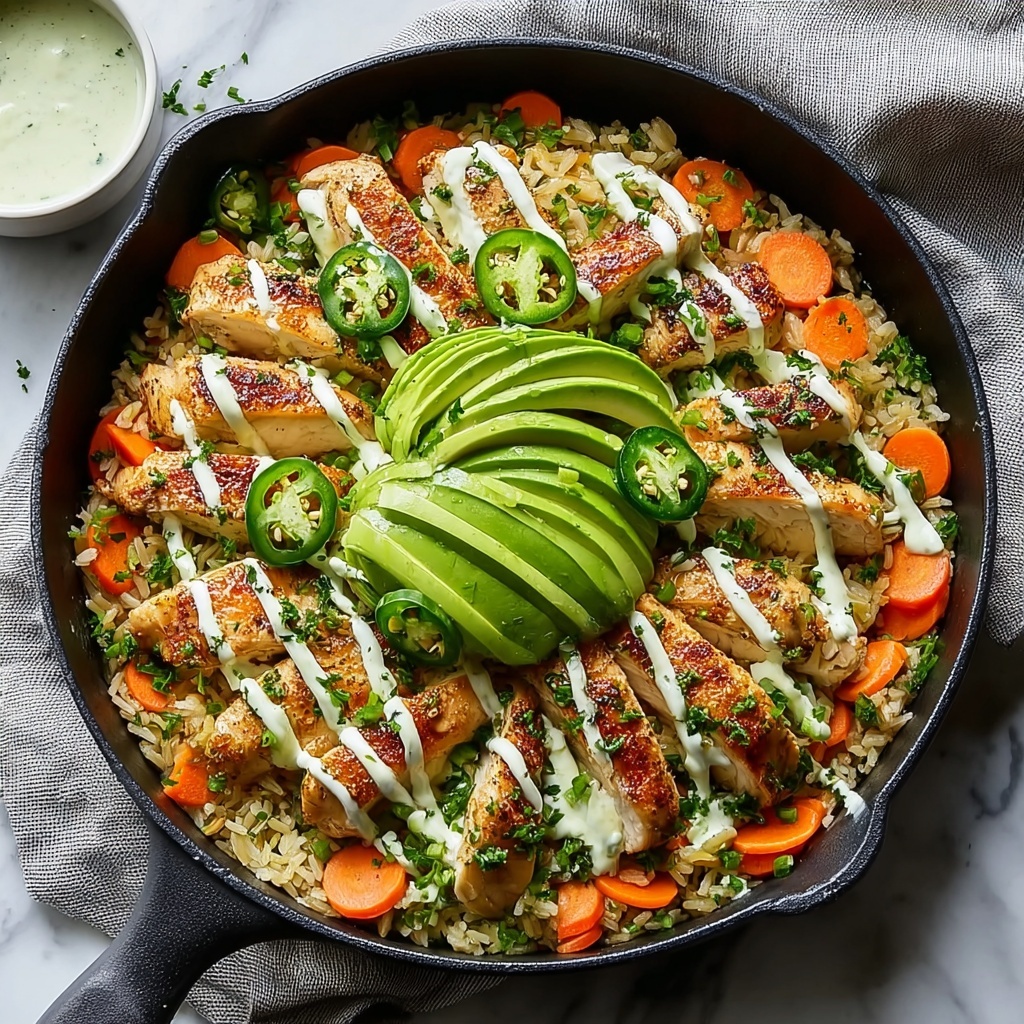 Creamy Cilantro Lime Chicken and Rice Recipe - Recipe Image