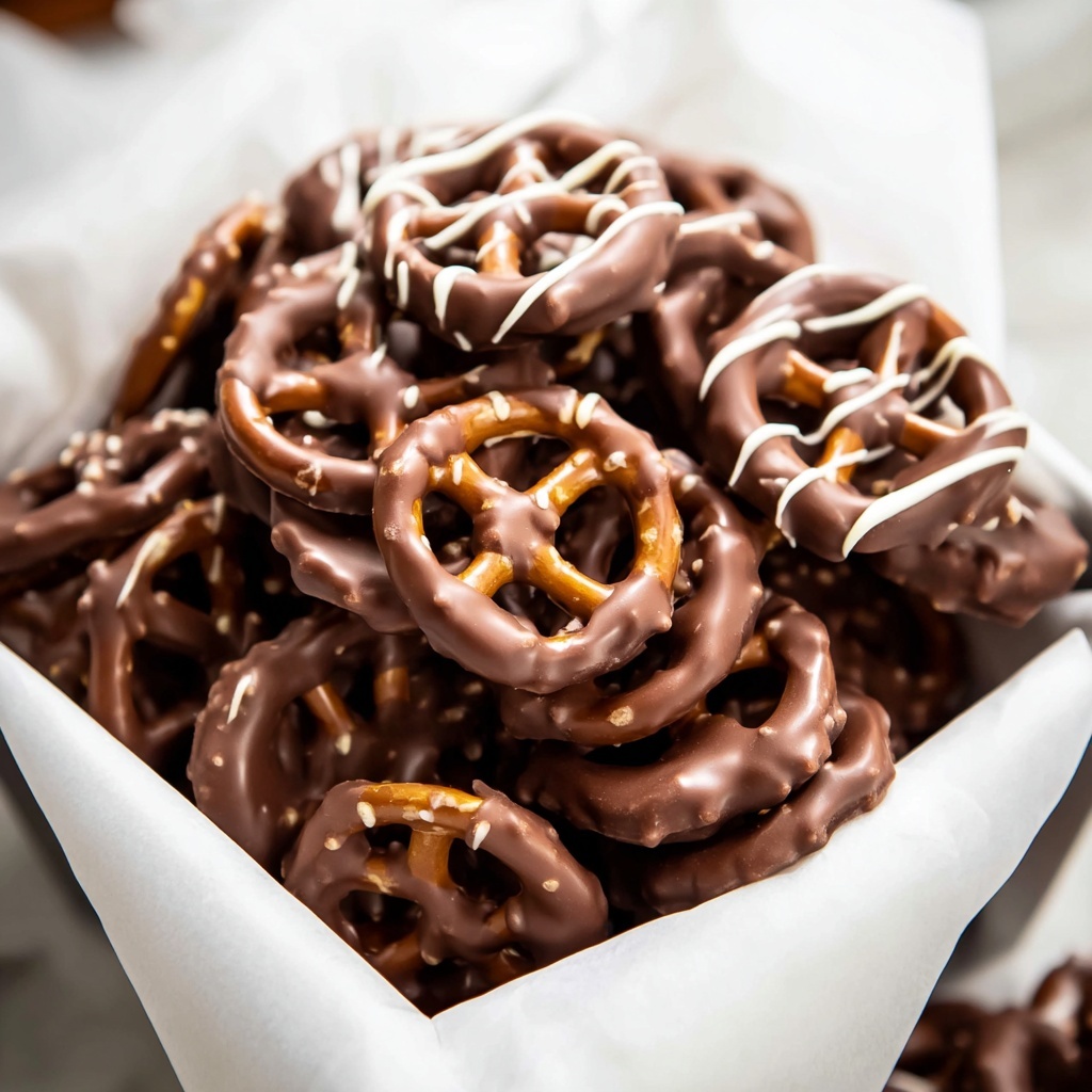 Chocolate Covered Pretzels Recipe - Recipe Image