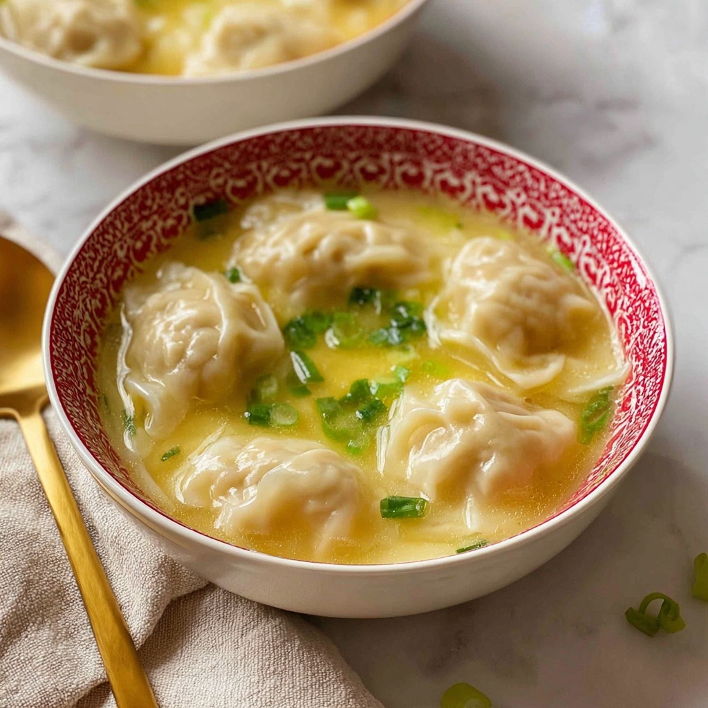 Wonton Egg Drop Soup Recipe - Recipe Image