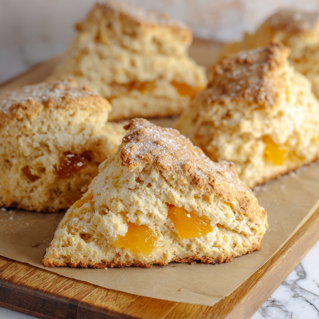 Orange Cardamom Cream Scones Recipe - Recipe Image
