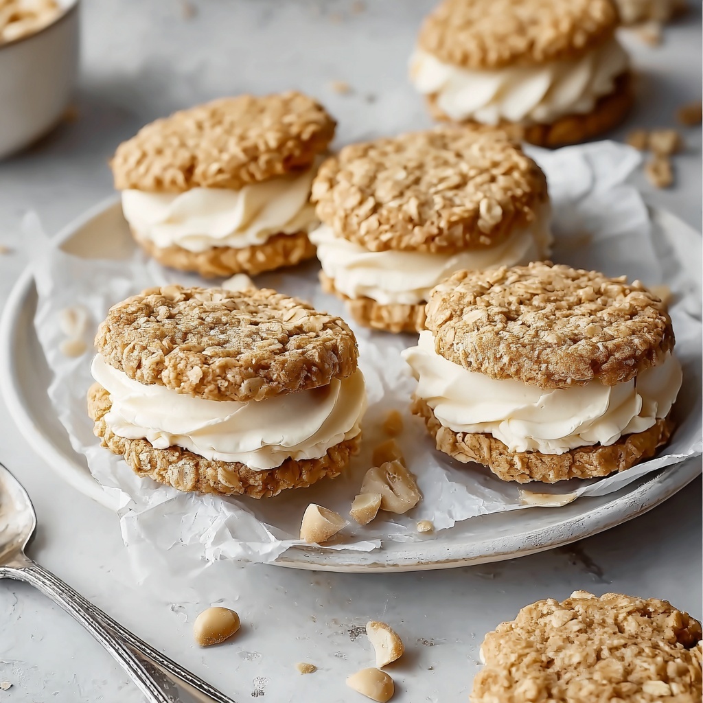Oat Hazelnut YoYos: A Perfect Biscuit for Tea-Time or Gifting Recipe - Recipe Image