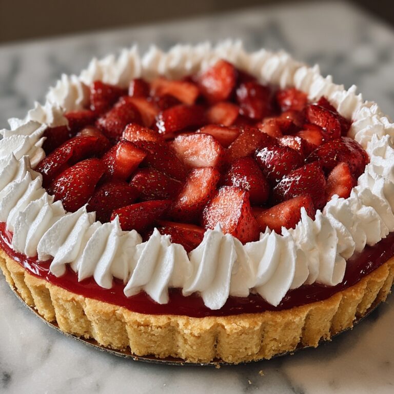 Strawberry Icebox Pie Recipe