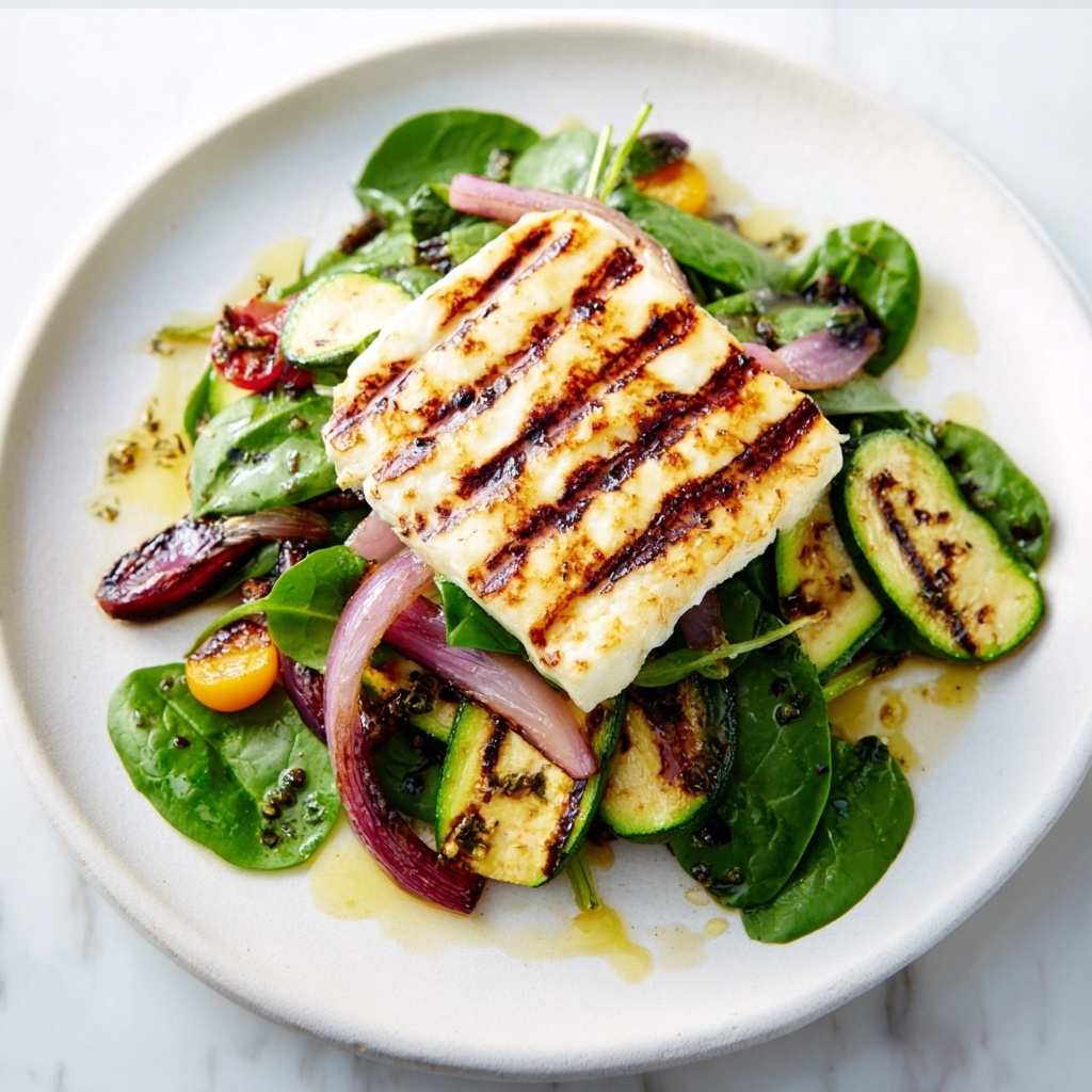 Grilled Vegetable and Halloumi Stack Recipe - Recipe Image