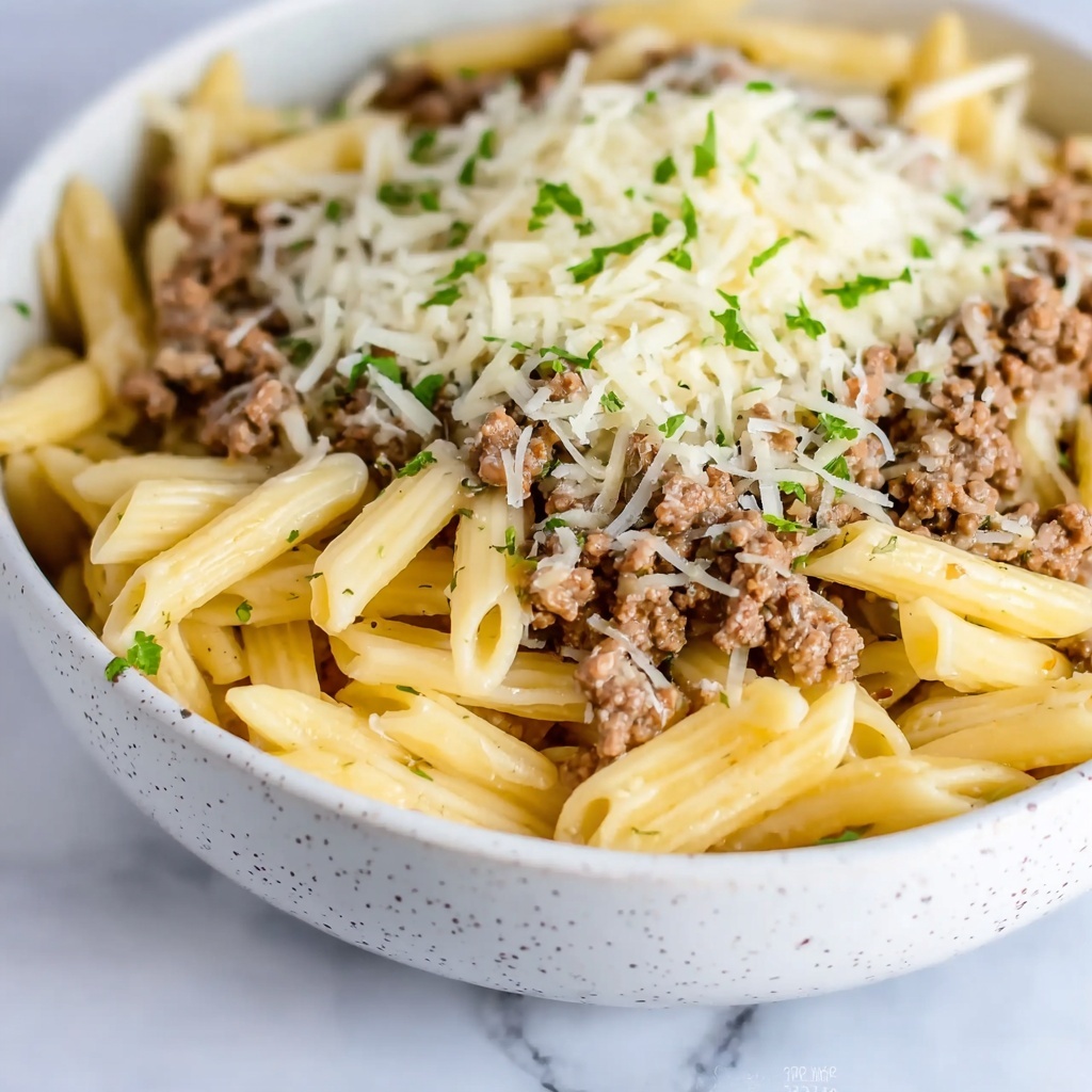 Creamy Sausage Pasta Recipe - Recipe Image