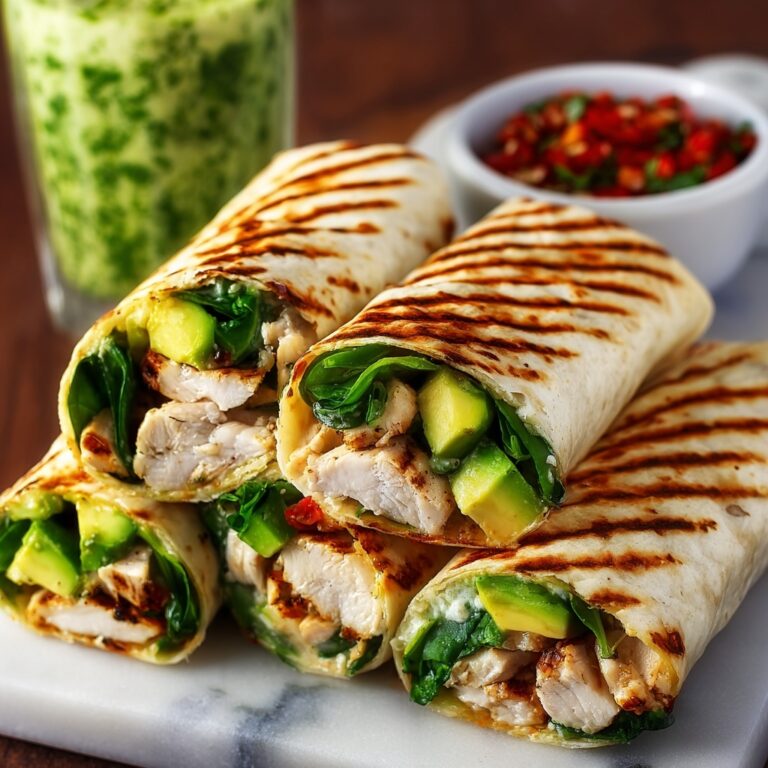 Avocado Chicken Wraps Recipe