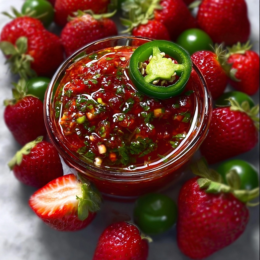 Jalapeño Strawberry Jam Recipe - Recipe Image