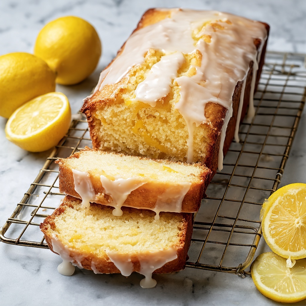 Healthy Greek Yogurt Lemon Loaf Cake Recipe - Recipe Image