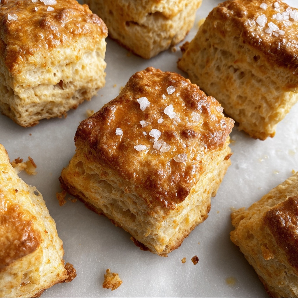 Salted Honey Butter Buttermilk Biscuits Recipe - Recipe Image