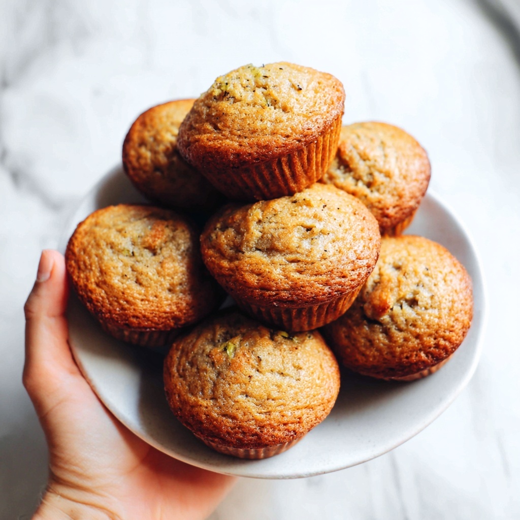 Lemon Poppyseed Zucchini Muffins Recipe - Recipe Image