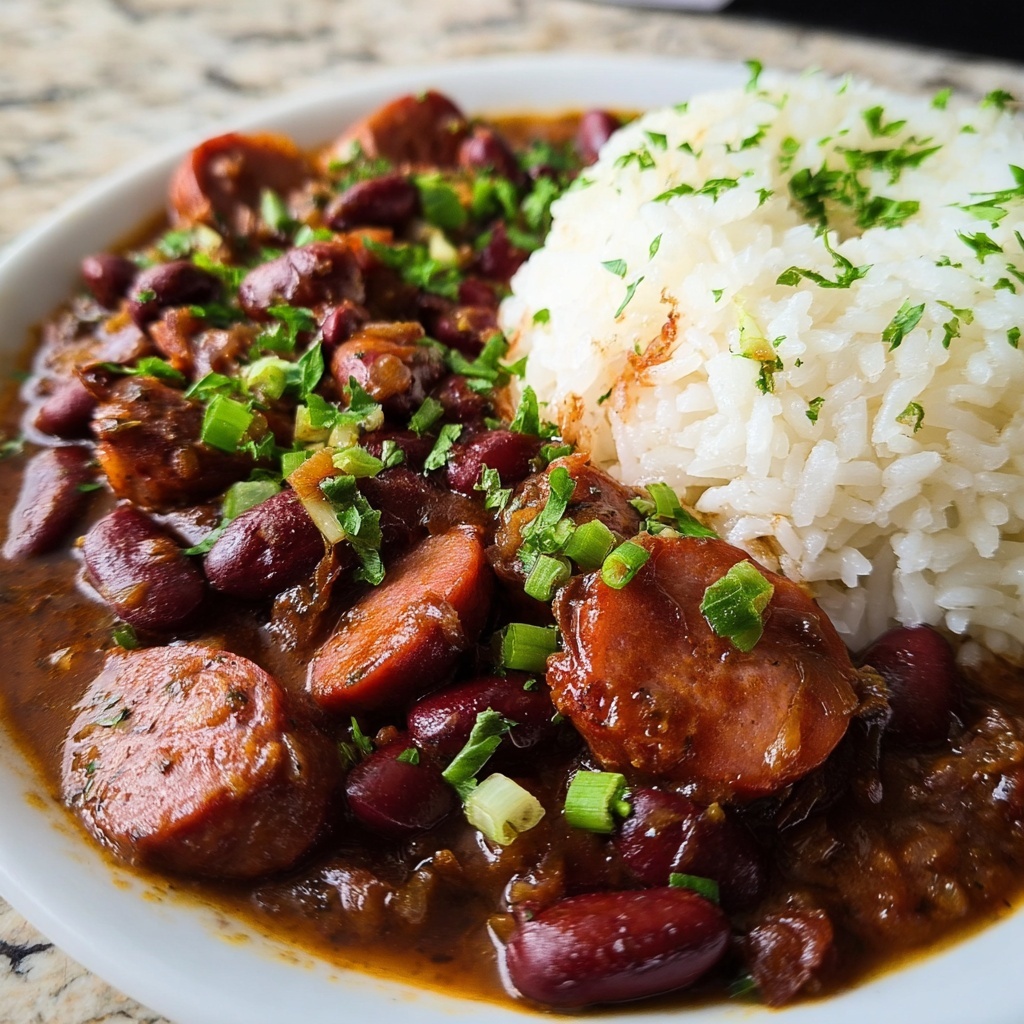 Authentic Cajun Red Beans and Rice Recipe - Recipe Image