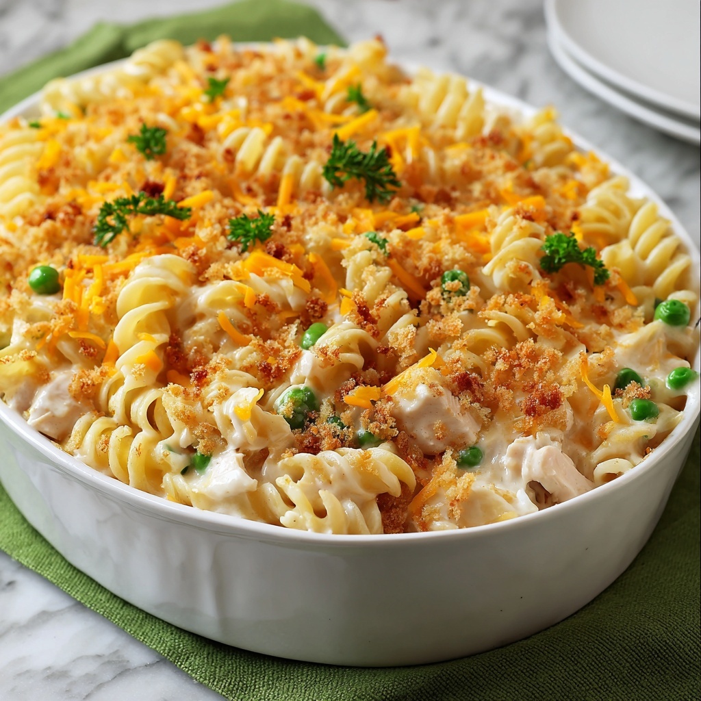 Easy Tuna Noodle Casserole Recipe - Recipe Image