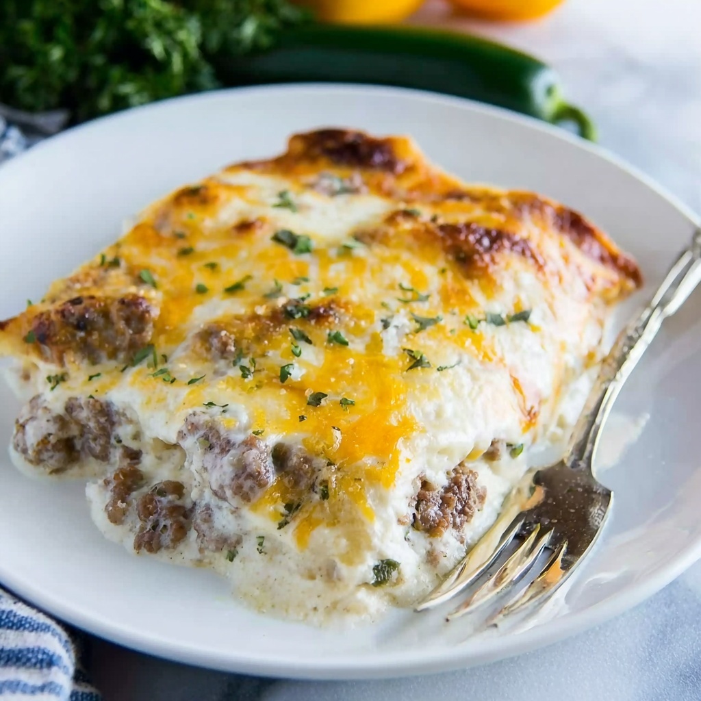Country Gravy Breakfast Enchiladas Recipe - Recipe Image