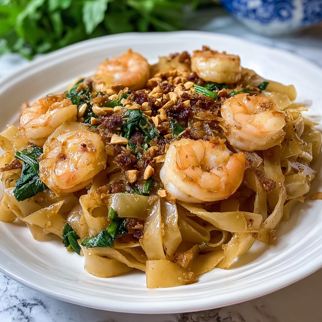 Pad See Ew Shrimp Recipe - Recipe Image