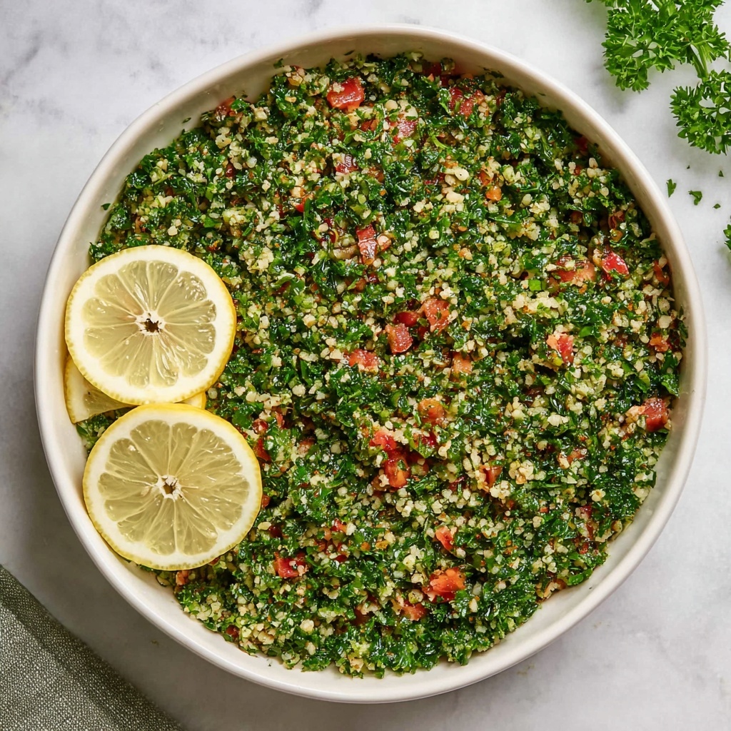 Lebanese Tabbouleh Salad Recipe - Recipe Image