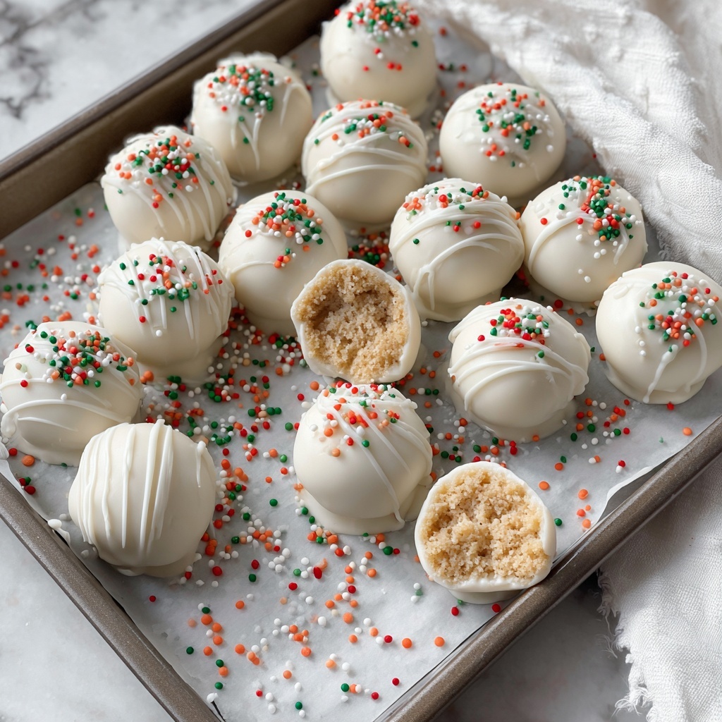 Sugar Cookie Truffles Recipe - Recipe Image