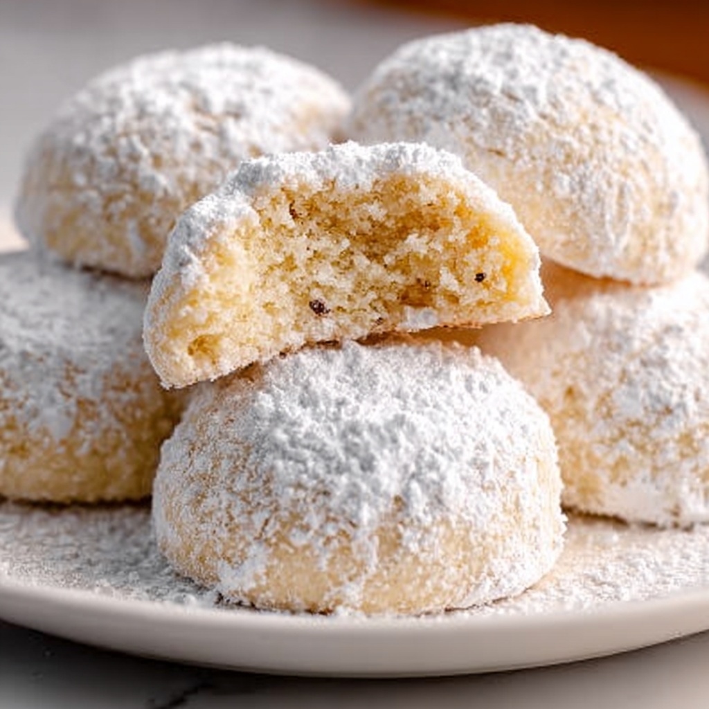 Sweetened Condensed Milk Snowball Cookies Recipe - Recipe Image