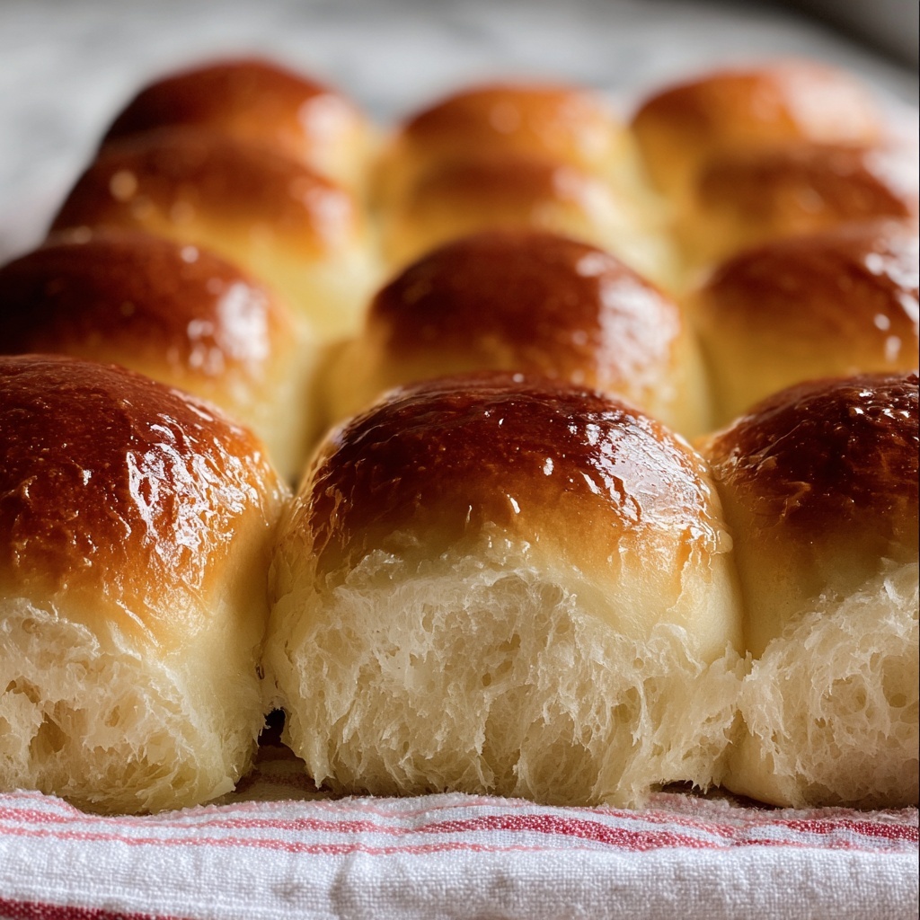 Old Fashioned Yeast Rolls Recipe - Recipe Image