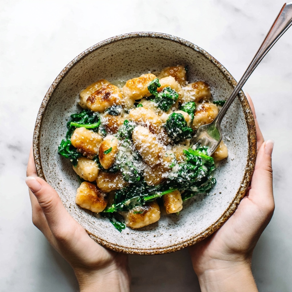 Sweet Potato Gnocchi with Creamy Mushrooms and Crispy Sage Recipe - Recipe Image