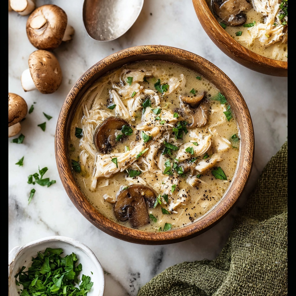 Creamy Mushroom Soup Recipe - Recipe Image