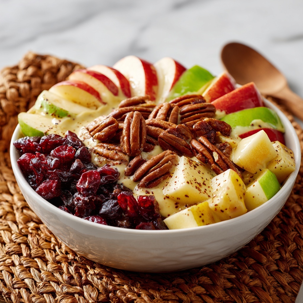 Apple Salad with Honeycrisp, Grapes, Pecans, and Cranberries Recipe - Recipe Image
