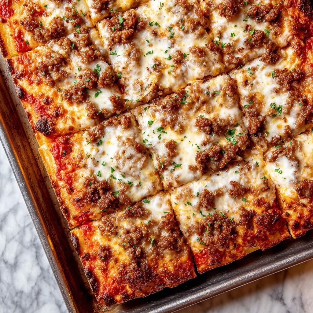 School Cafeteria Pizza Recipe - Recipe Image