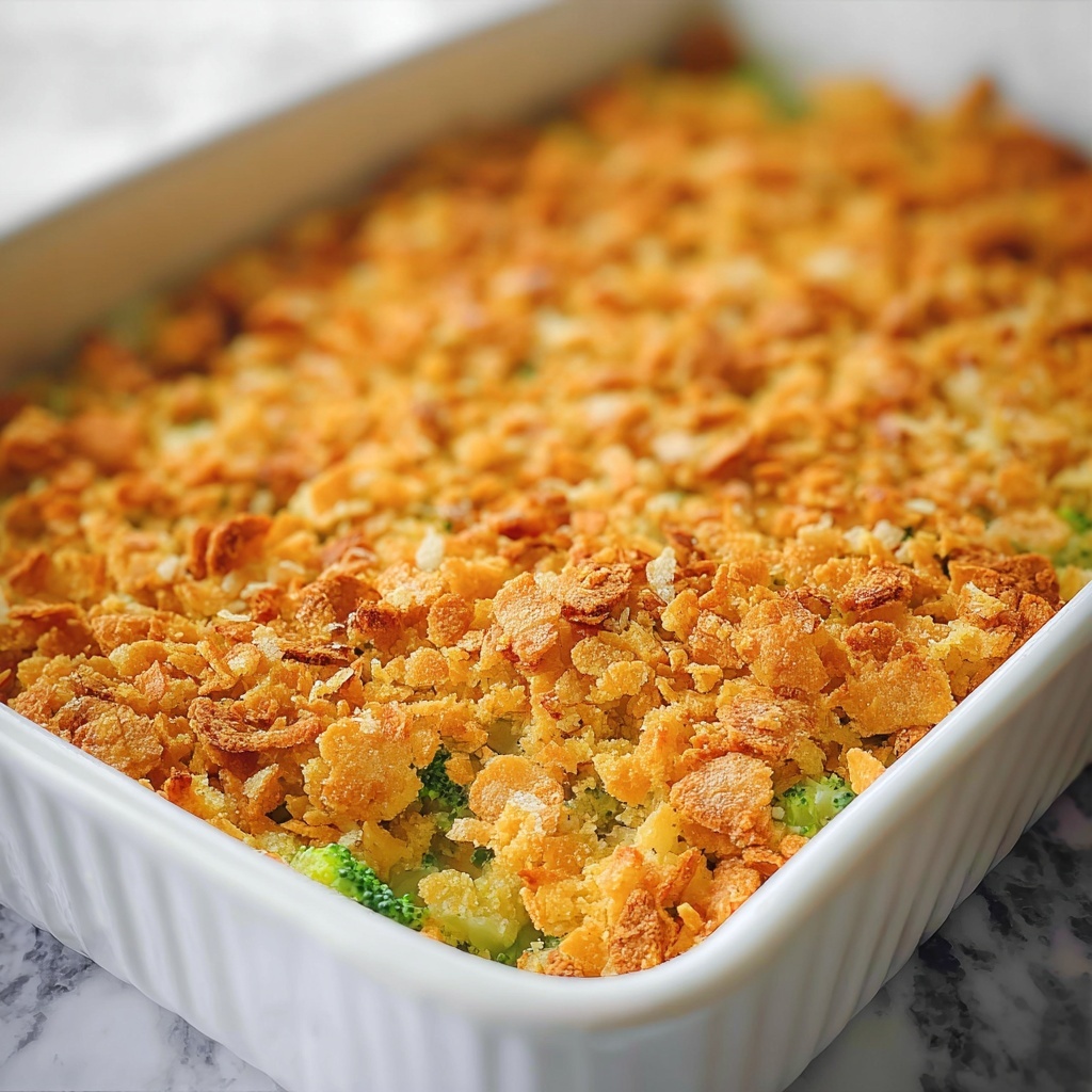 Corn and Broccoli Rice Casserole Recipe - Recipe Image