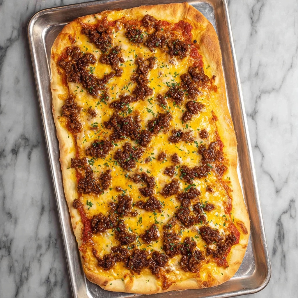 Easy Taco Pizza Recipe - Recipe Image