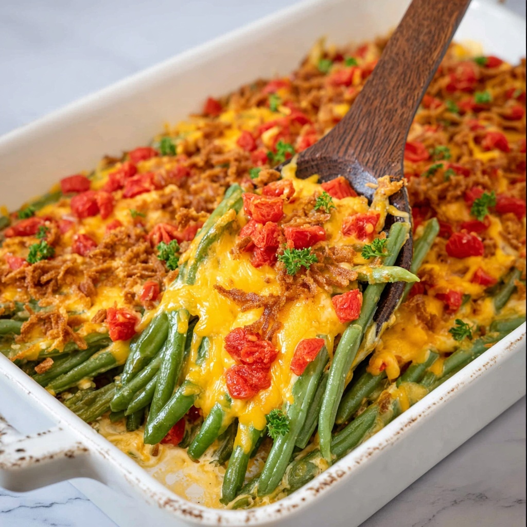 Mexican Green Beans Bake Recipe - Recipe Image