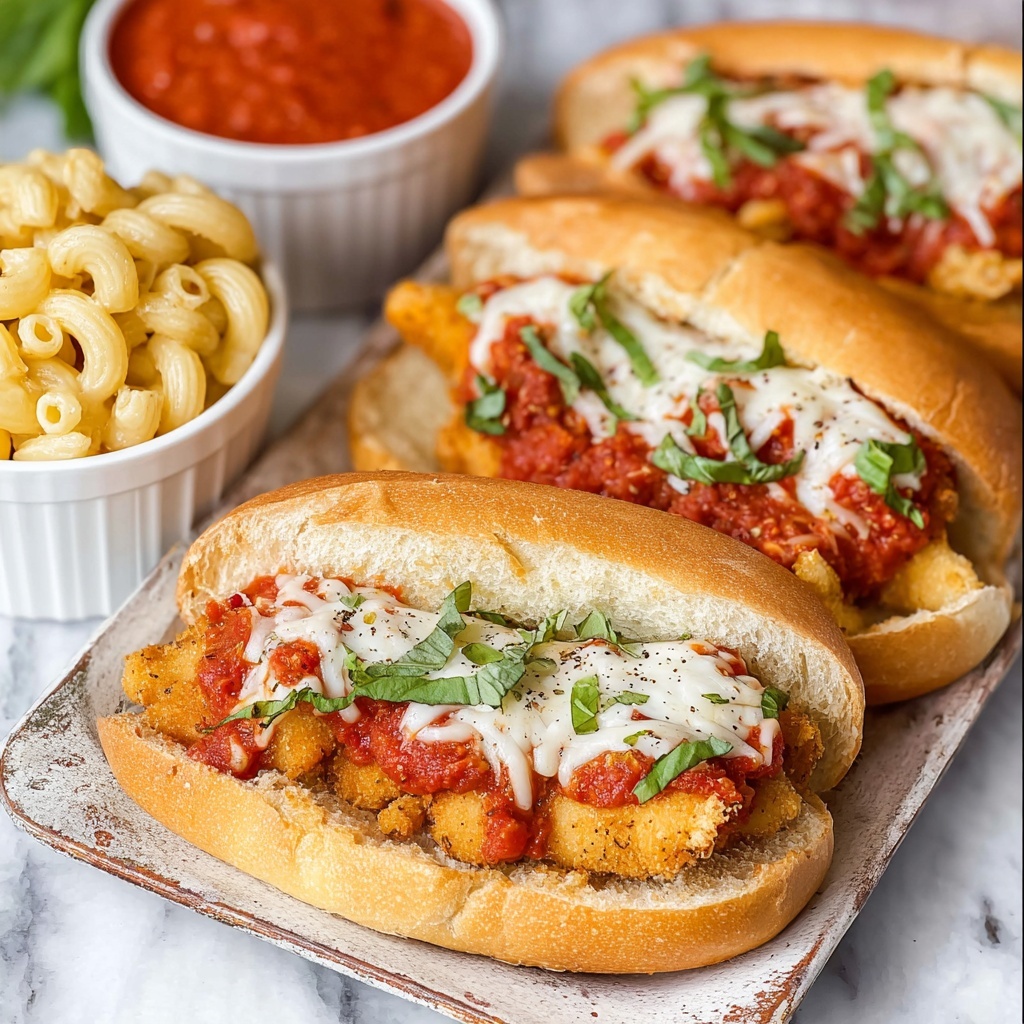 Chicken Parmesan Bird Dogs Recipe - Recipe Image