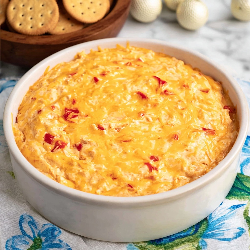 Baked Pimento Cheese Dip Recipe - Recipe Image