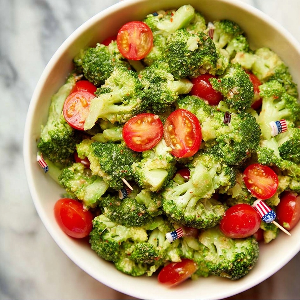 BBQ Ranch Broccoli Salad Recipe - Recipe Image