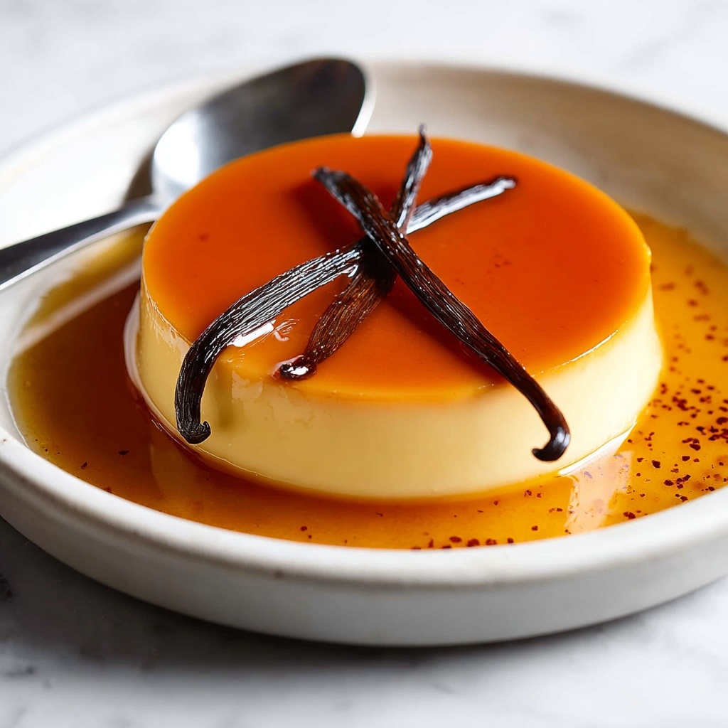 Vegan Creme Caramel (Flan) Recipe - Recipe Image