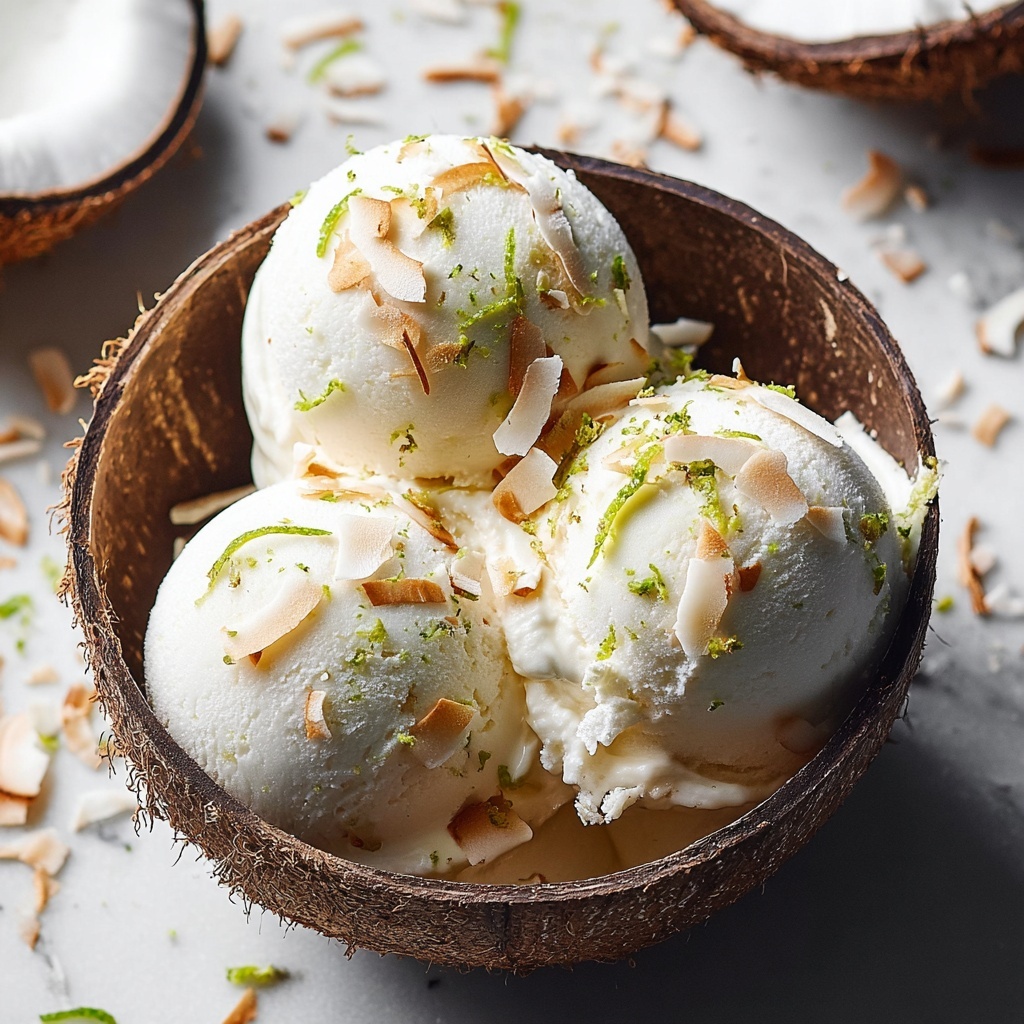 Coconut Sorbet Recipe - Recipe Image