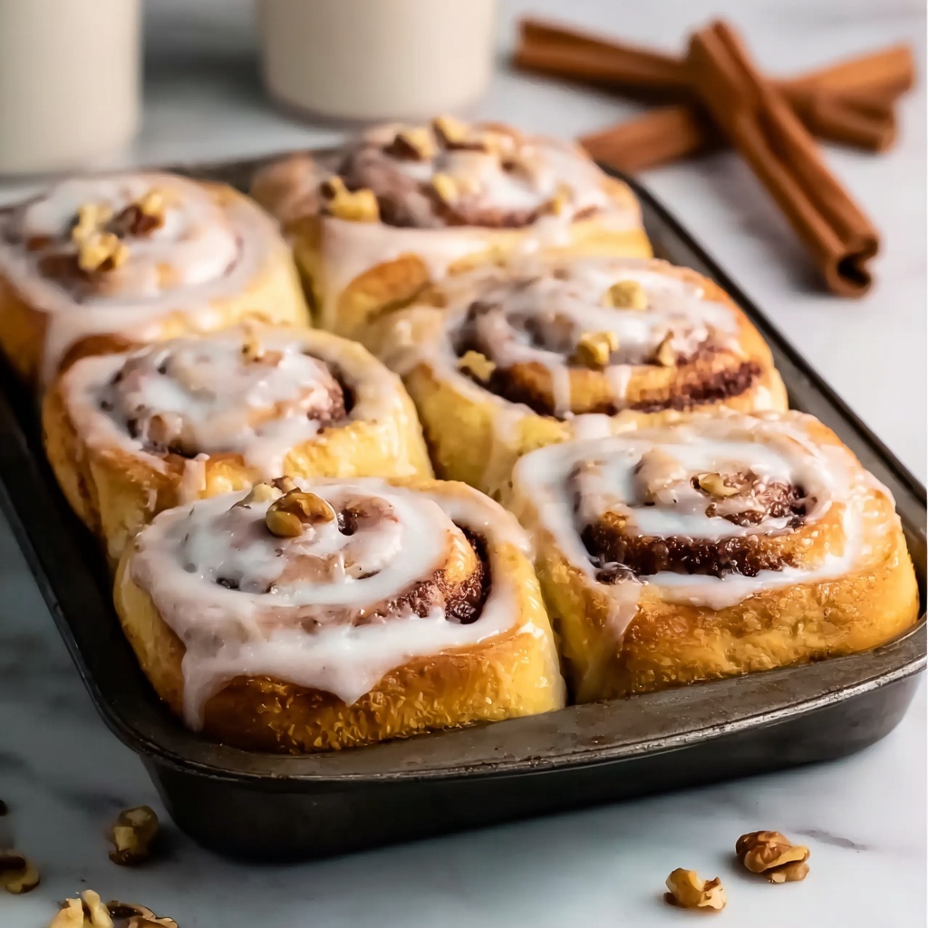 Apple Cinnamon Rolls with Maple Cream Cheese Icing Recipe - Recipe Image