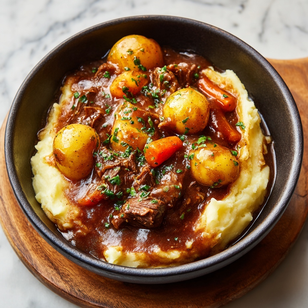 One Pot Beef Bourguignon Recipe - Recipe Image