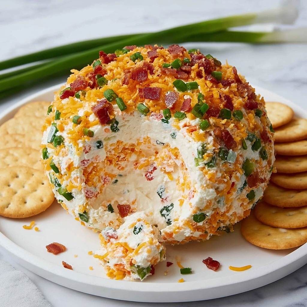 Jalapeño Popper Cheese Ball Recipe - Recipe Image