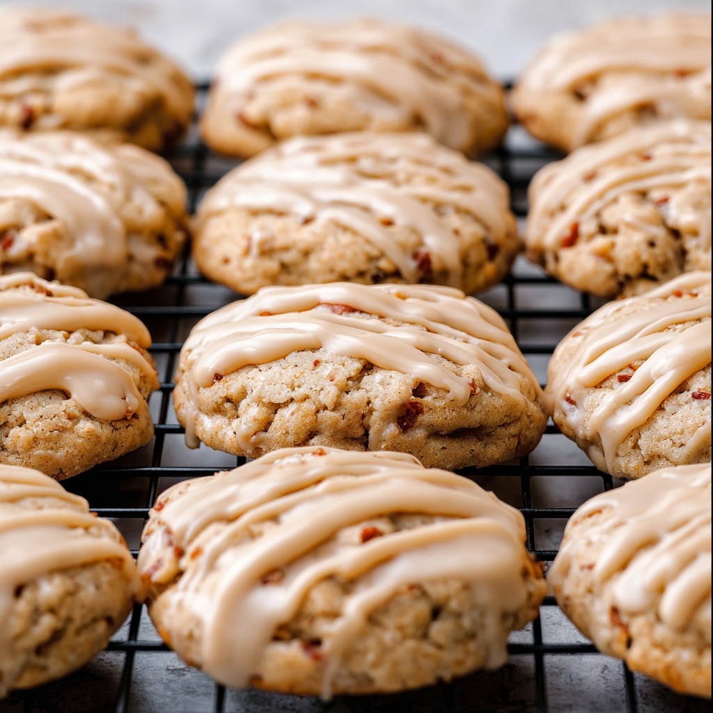 Maple Brown Sugar Cookies with Maple Icing Recipe - Recipe Image