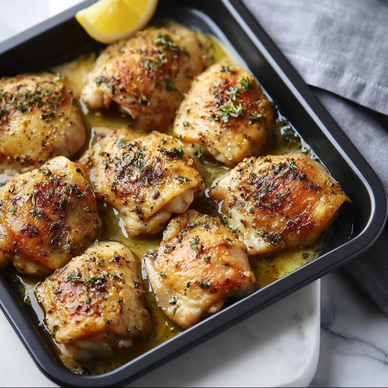 Baked Greek Lemon Chicken Recipe