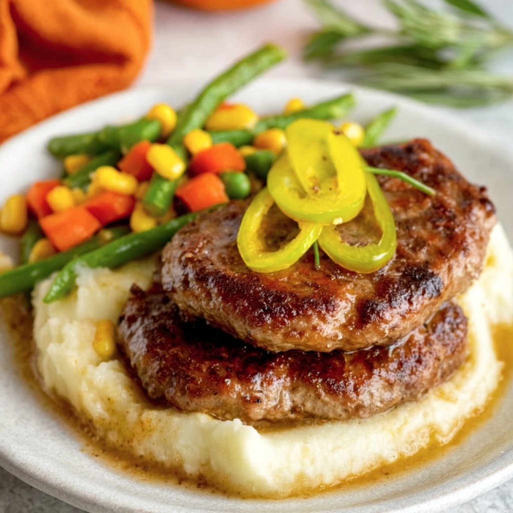 Slow Cooker Mississippi Beef Cubed Steaks Recipe - Recipe Image