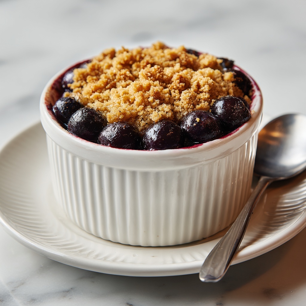 Blueberry Dump Cake Recipe - Recipe Image